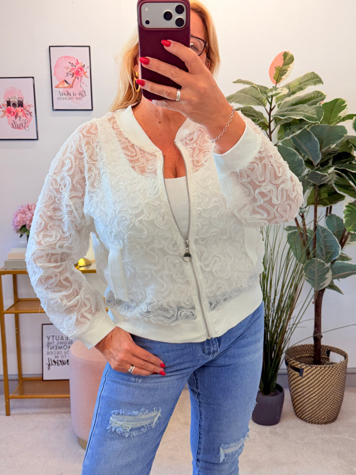 The PANSY white jacket