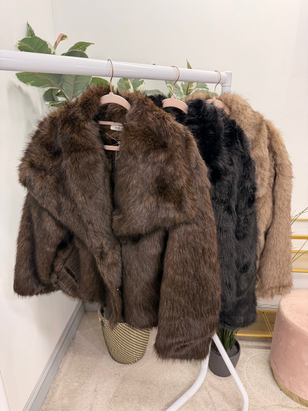 The GIGI luxe faux fur jacket - 3 colours