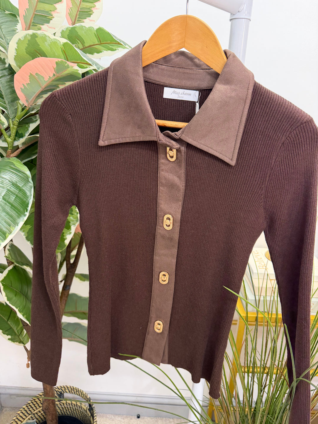 The JANE ribbed knit fitted cardigan - 3 colours