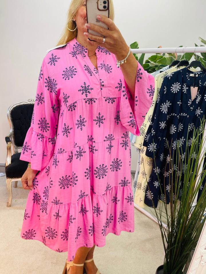 The AMARETTO smock dress - 4 colours
