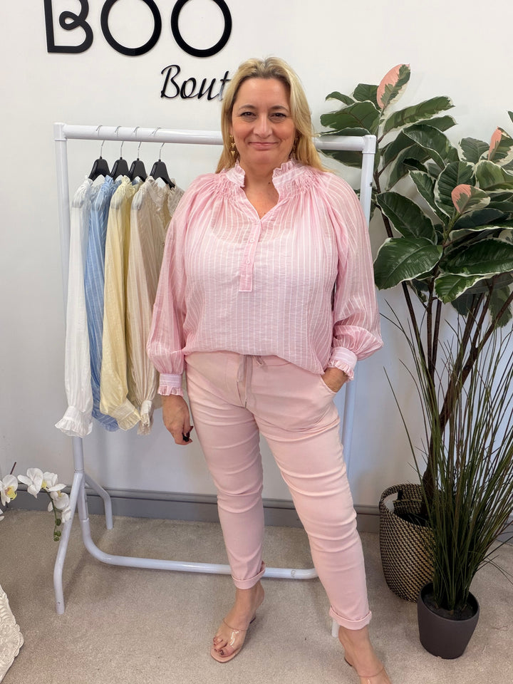 The NOELLE stretch plain magic trousers - 16 colours