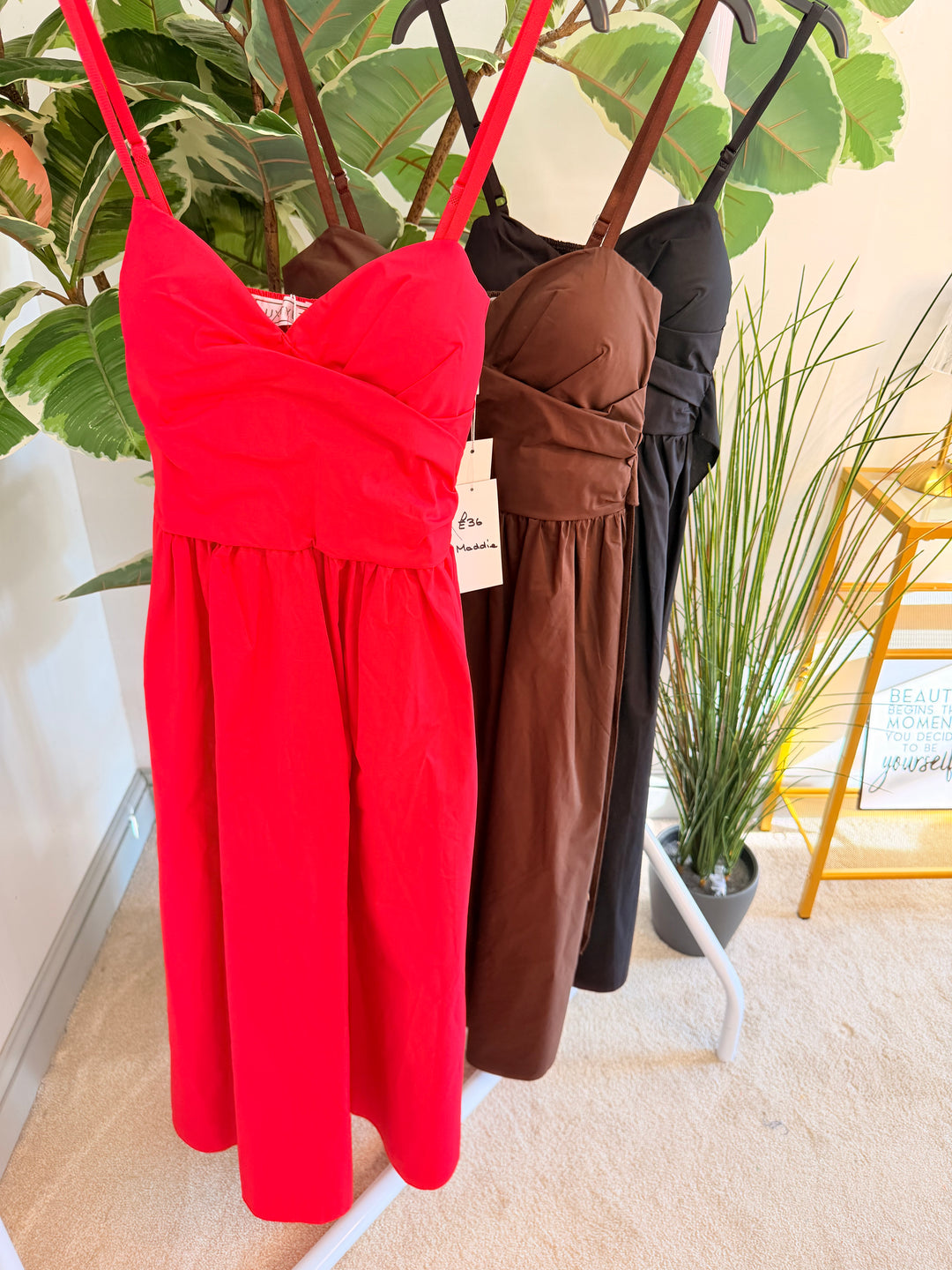 The MADDIE dress - 3 colours