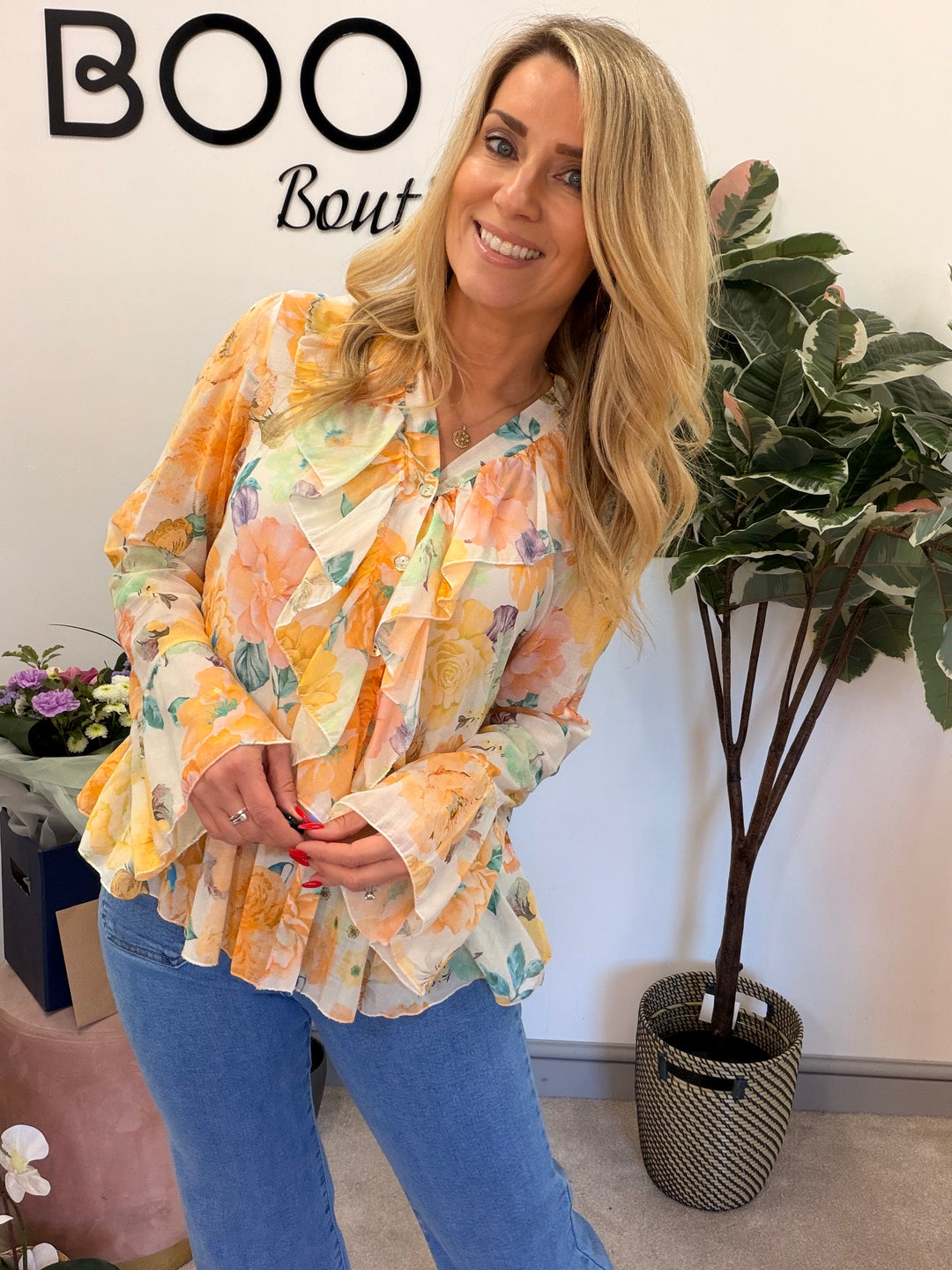 The SIAN floral blouse - 3 colours