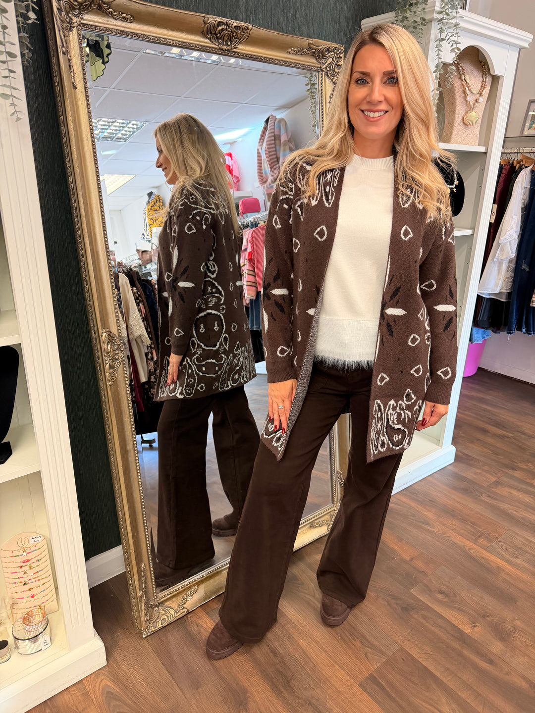The RUSTIE bandana print cardigan - 3 colours