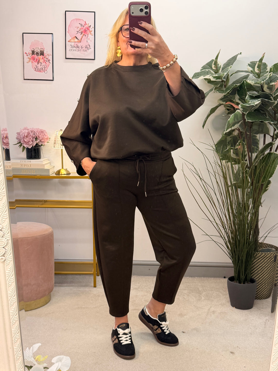 The LOTTIE scuba trouser Co ord suit - 4 colours