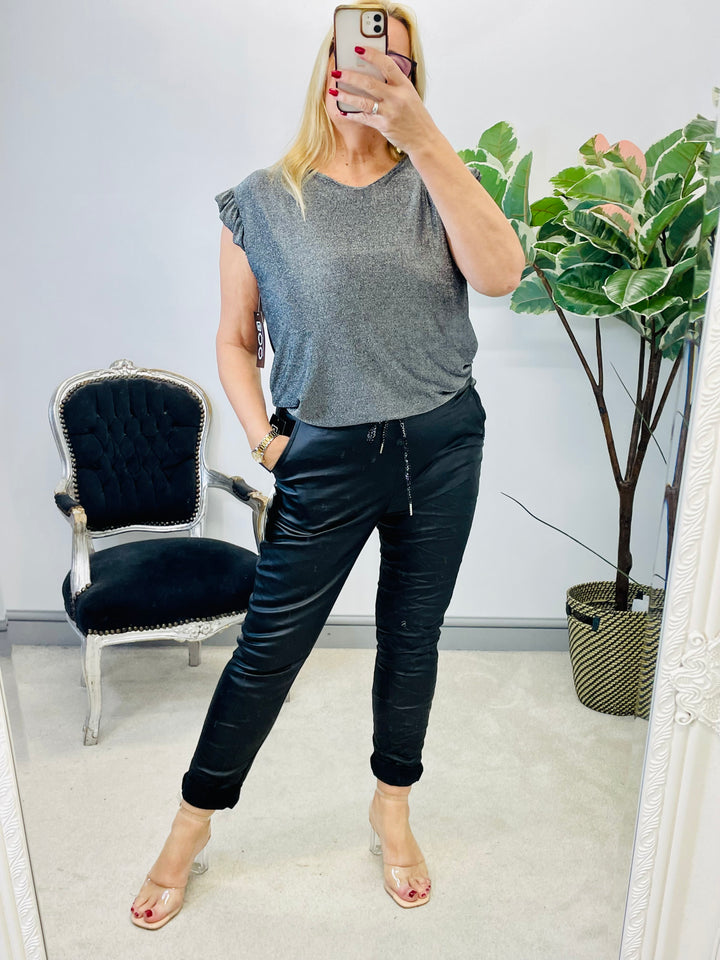 The BAUBLE lurex top - 3 colours