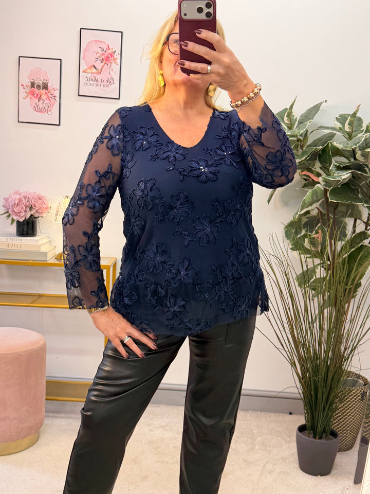 The DANNI sparkly sequin party top - 4 colours