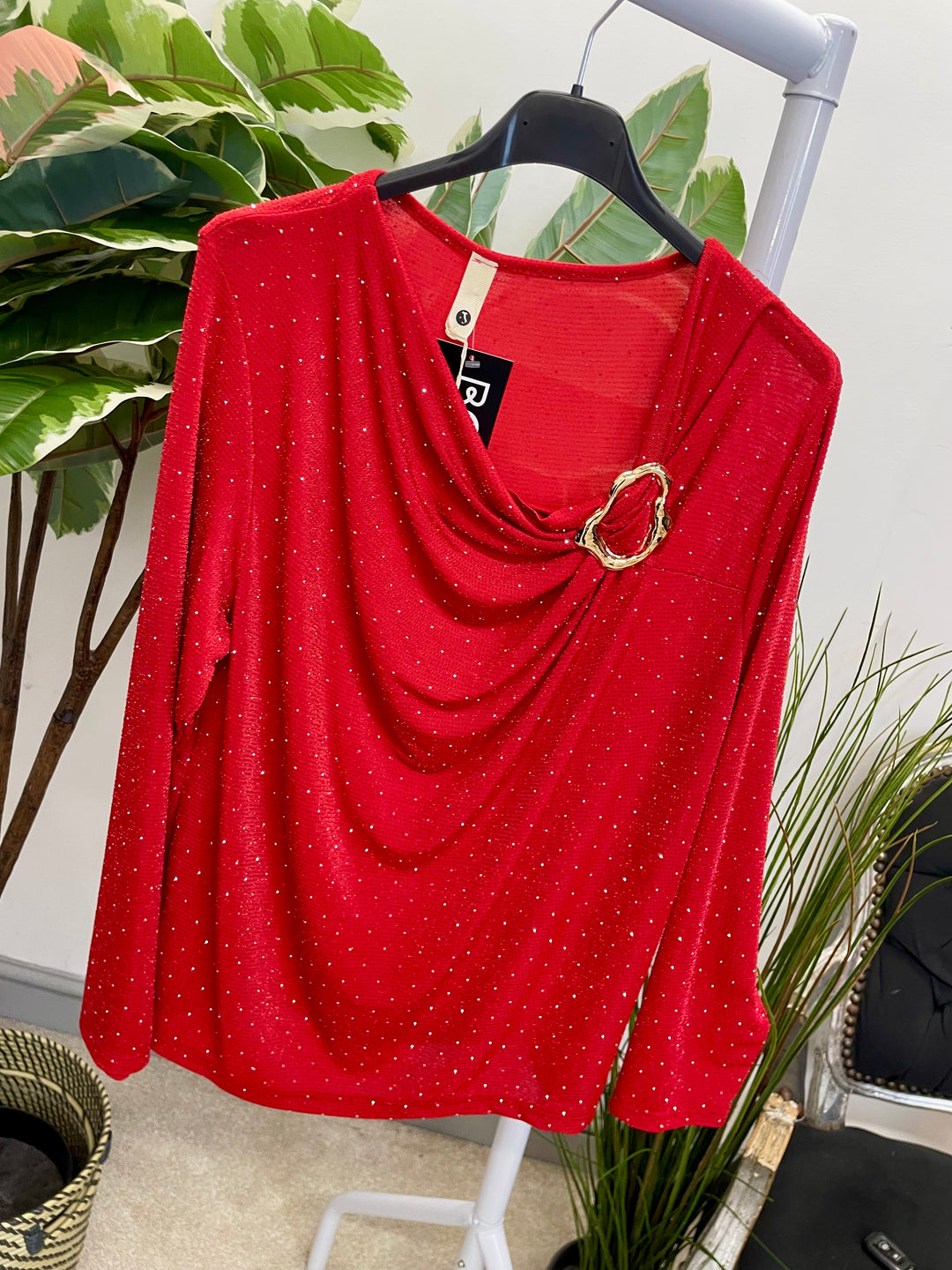 The JACKIE lurex top - 3 colours