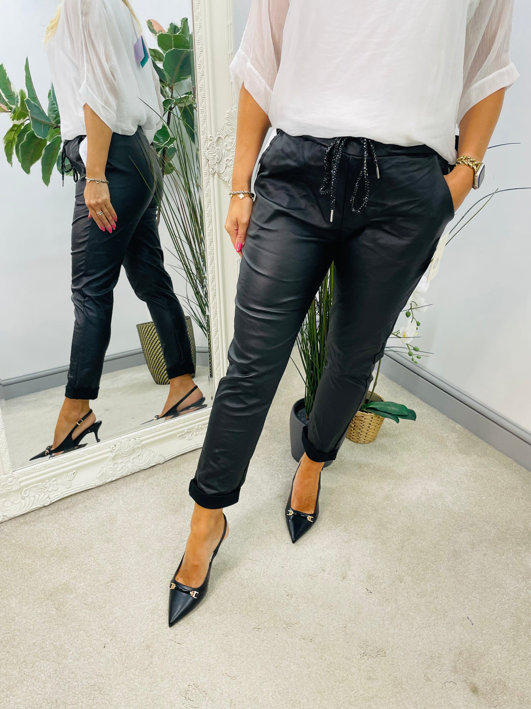 The NINA pu magic trousers - 6 colours