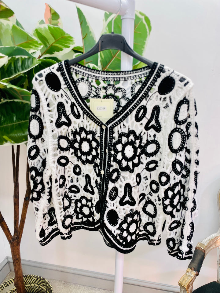 The COCKTAIL crochet cardigan - 4 colours