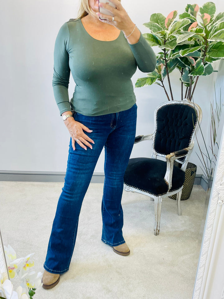 The BRON long sleeve basic top - lots of colours!