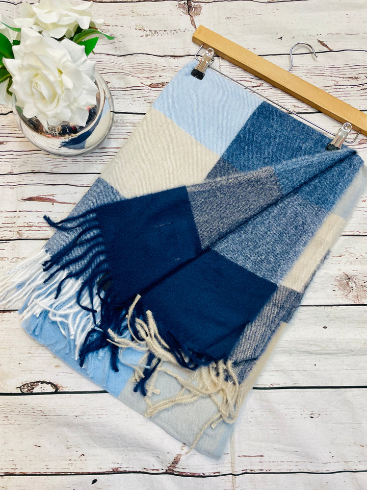 The SQUARE check scarf - 5 colours
