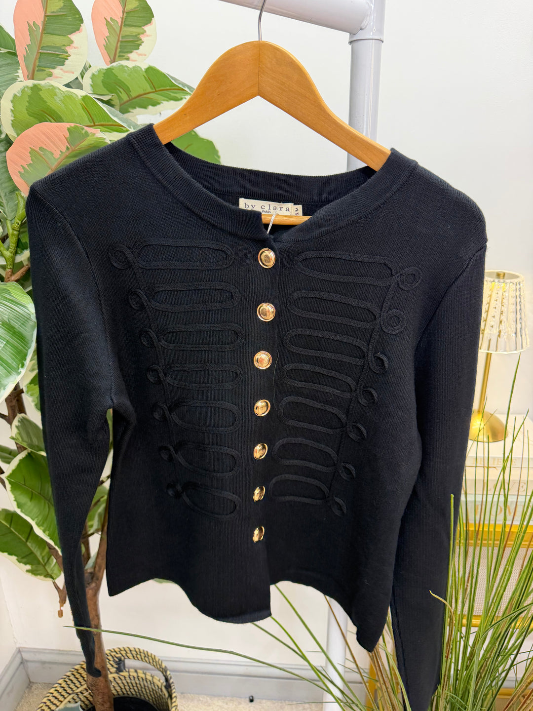 The CAT knitted military cardigan - 2 colours