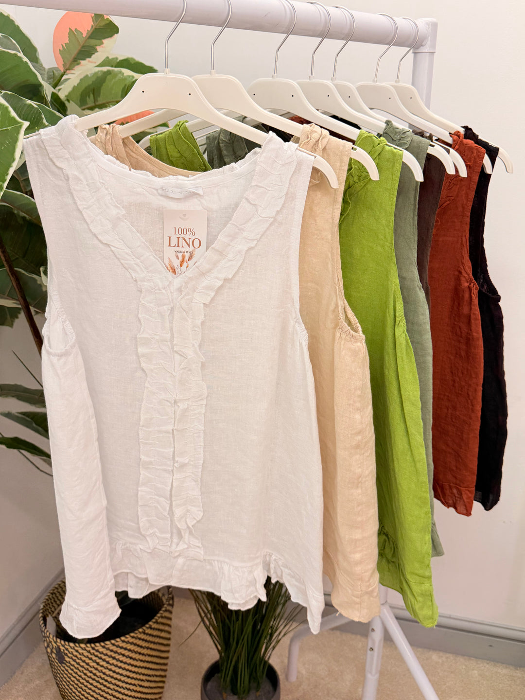 The SIENNA top - 6 colours
