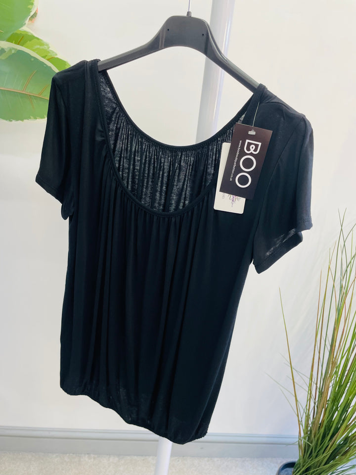 LADIES LOOSE FIT BUBBLE T TEE SHIRT