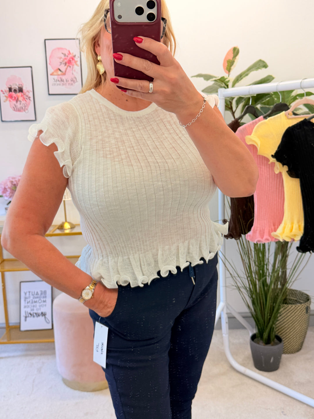 The JILL top - 5 colours