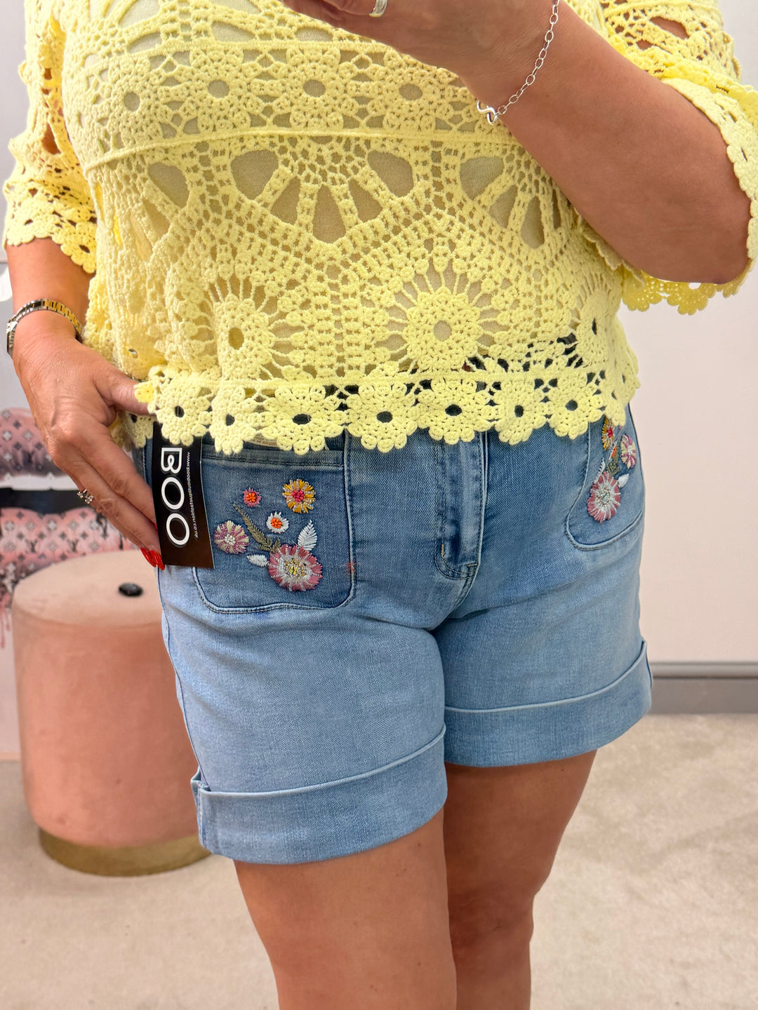 The ZAC denim shorts