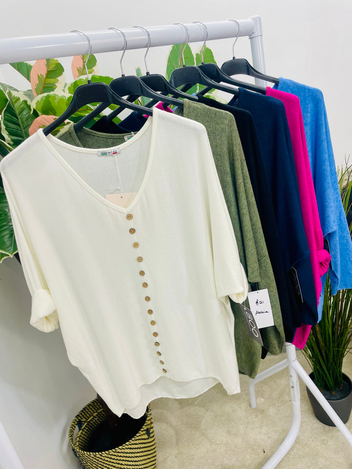 The ABBIE top - 6 colours