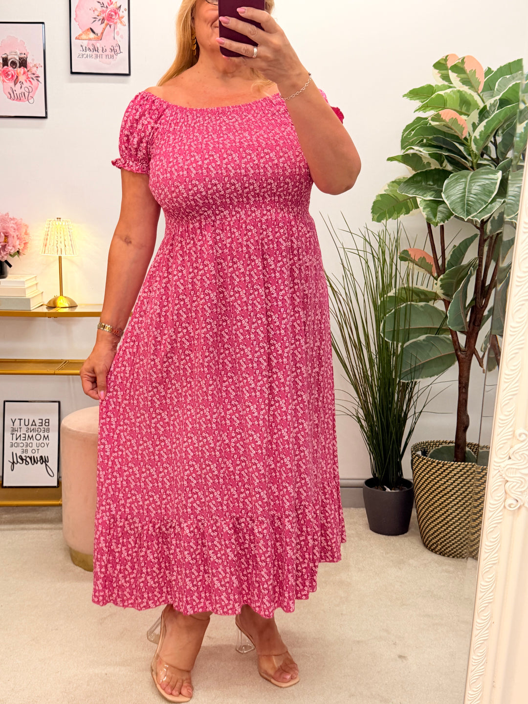 Ladies Fashion Summer Maxi Dress - Wine, Turquoise, Navy, Pink, Blue