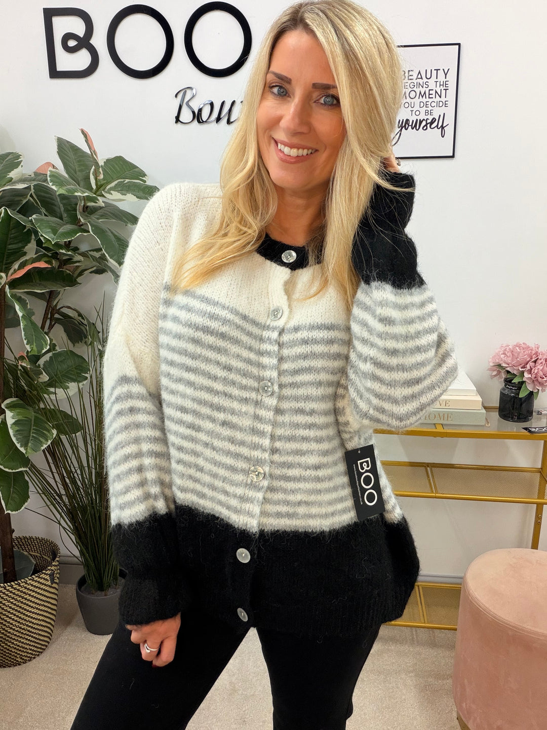The SANDY stripe cardigan - 4 colours