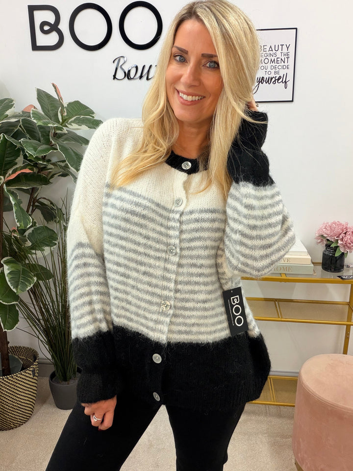 The SANDY stripe cardigan - 4 colours