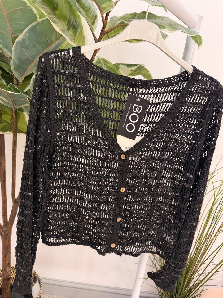 The LUCIE sparkly cardigan - 2 colours