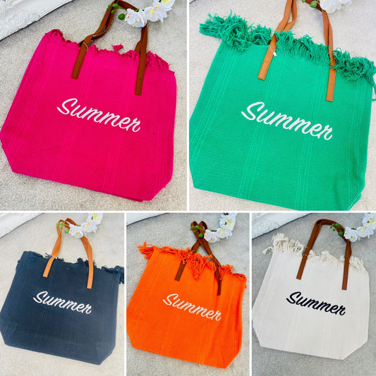 The SUNSHINE summer beach bag - 5 colours