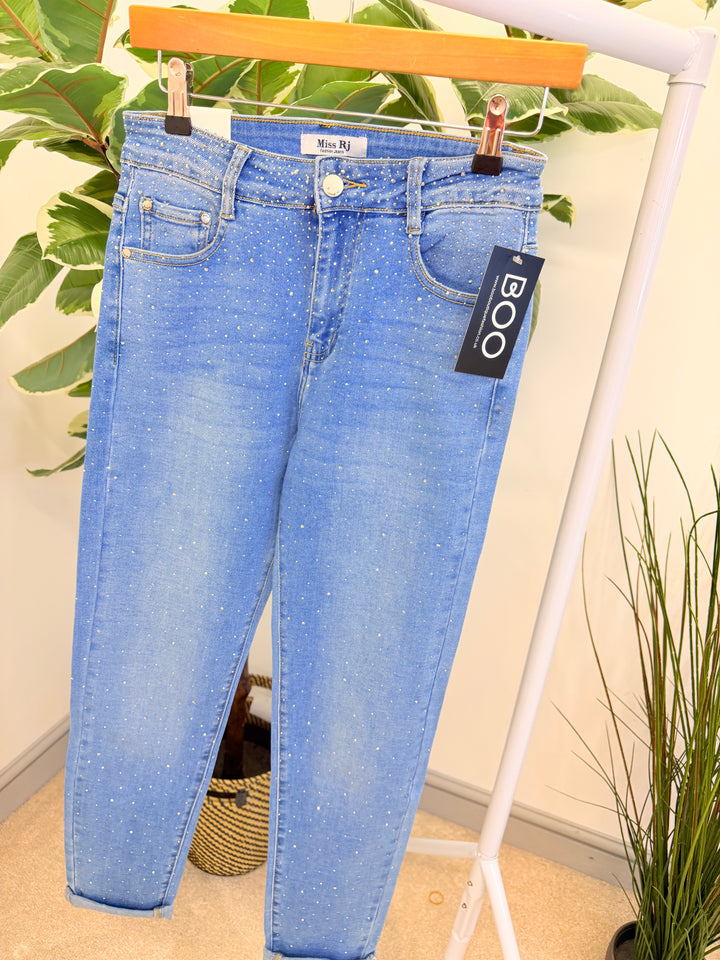 The DOLLY sparkly jeans - sizes 6 to 14