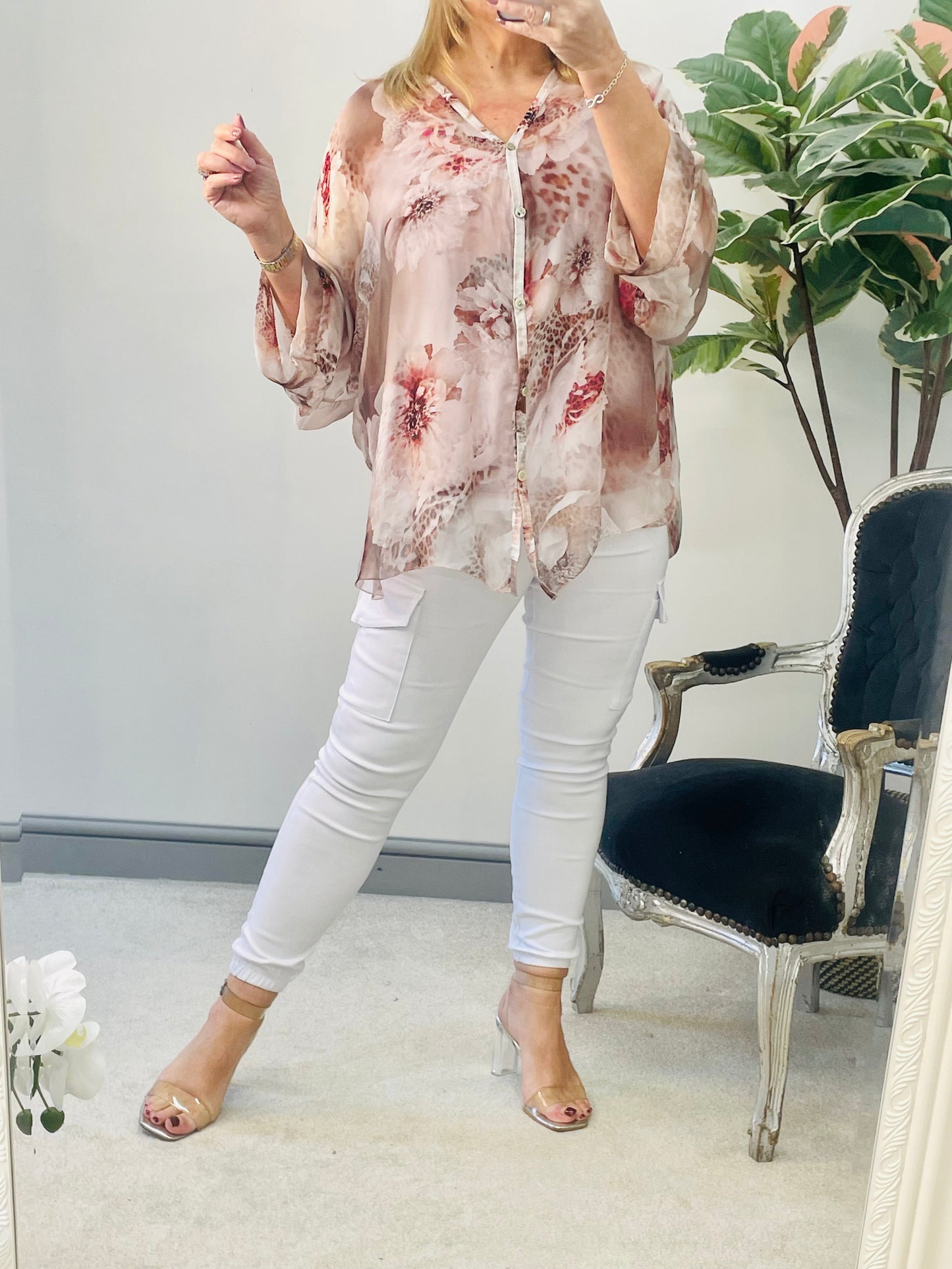 The DONNA silk blouse - 3 colours