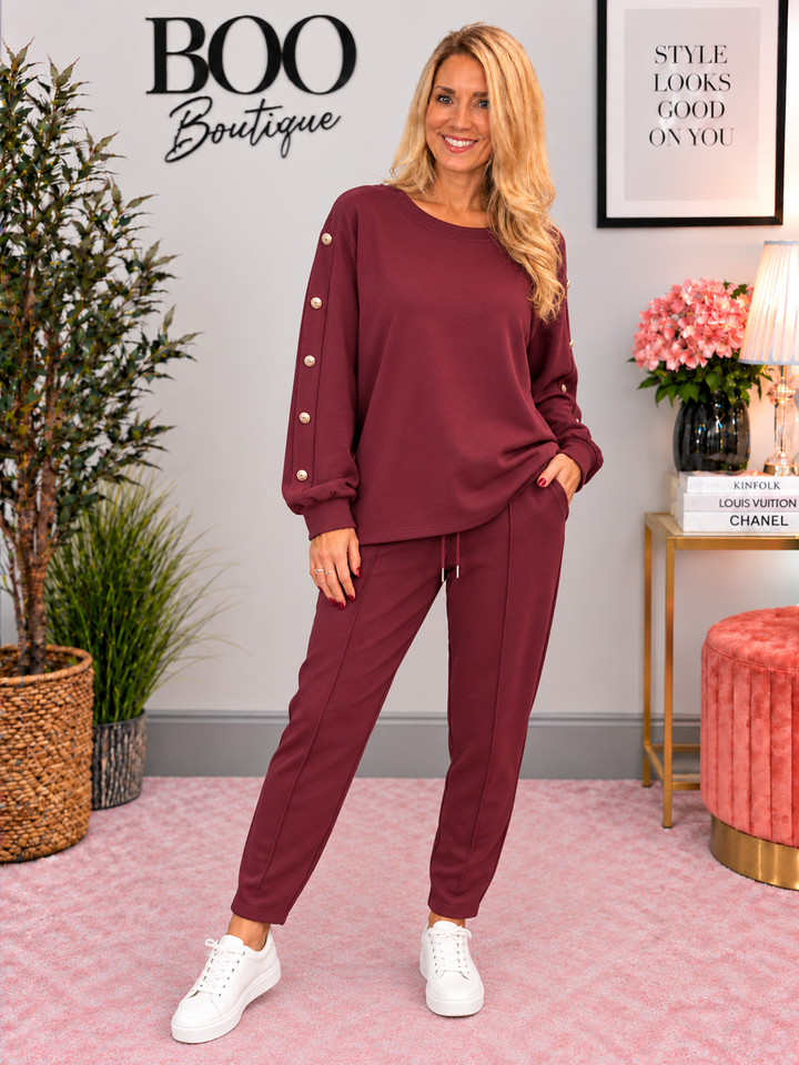 The LOTTIE scuba trouser Co ord suit - 4 colours