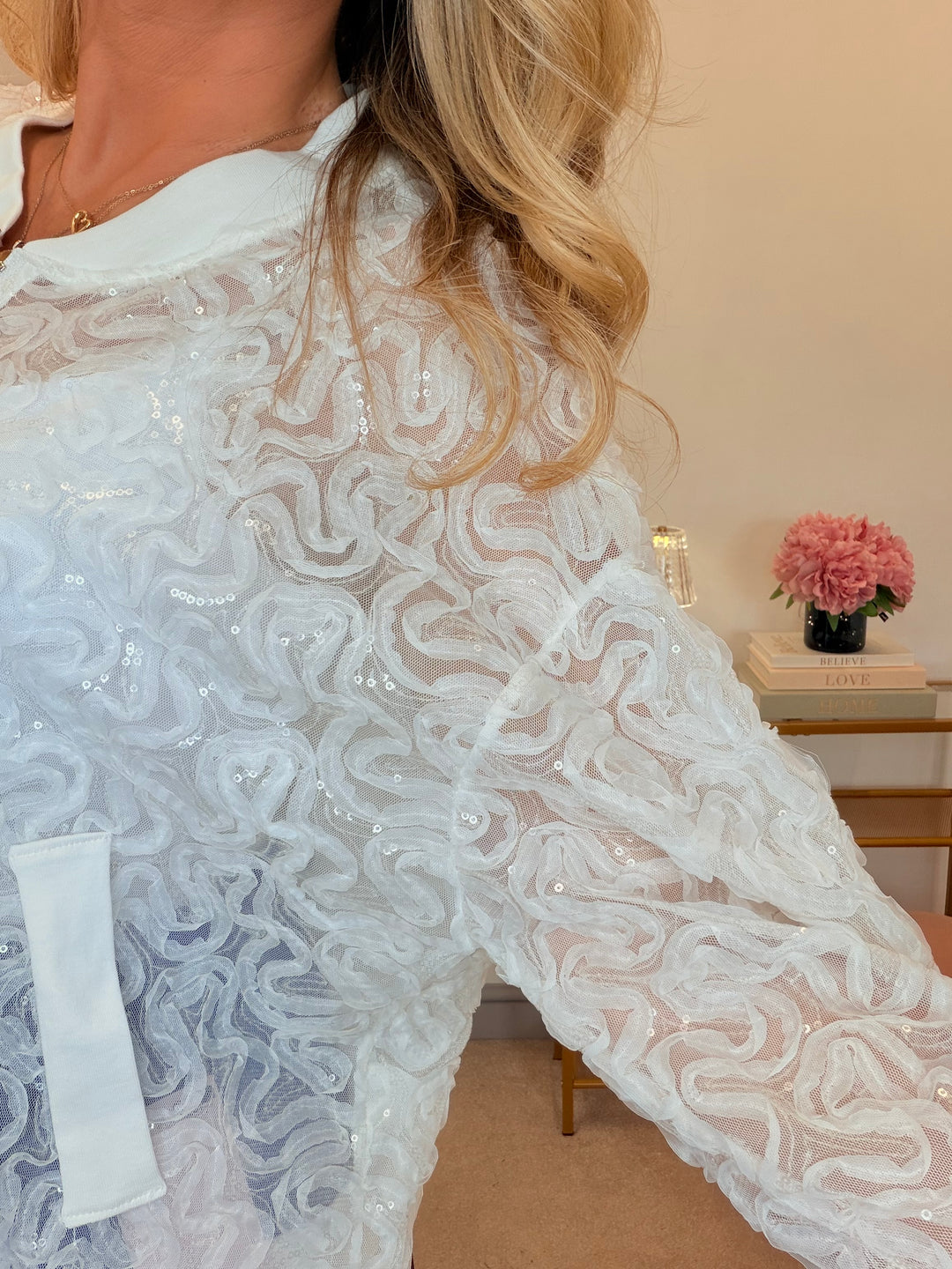 The PANSY white jacket