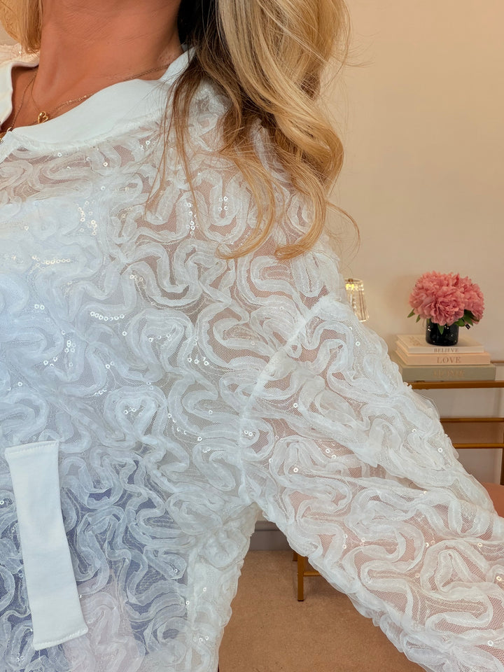 The PANSY white jacket
