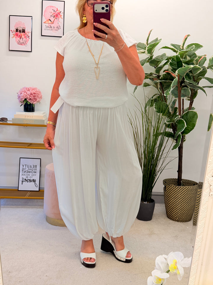 The GHITA harem trousers - 8 colours