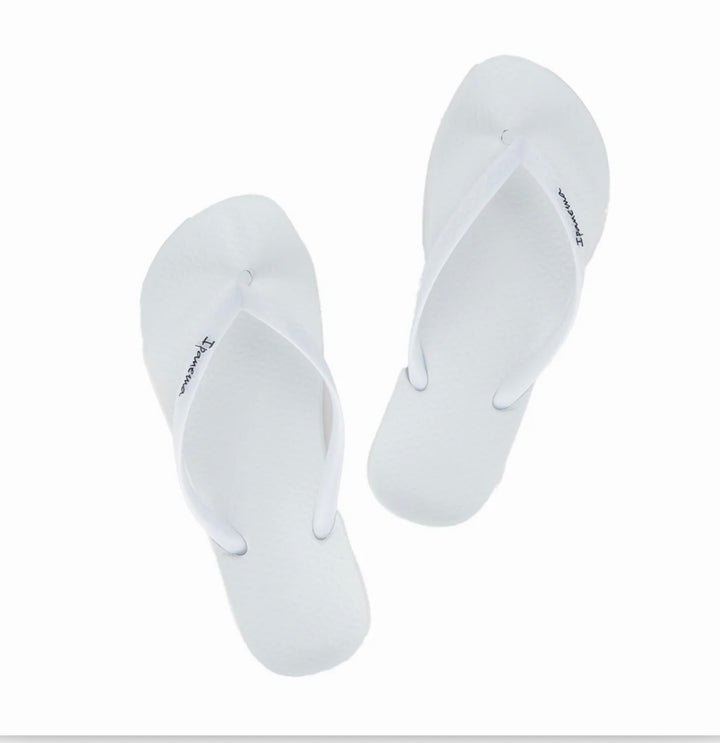 Ladies Ipanema Flip Flops - pink, fuschia & white