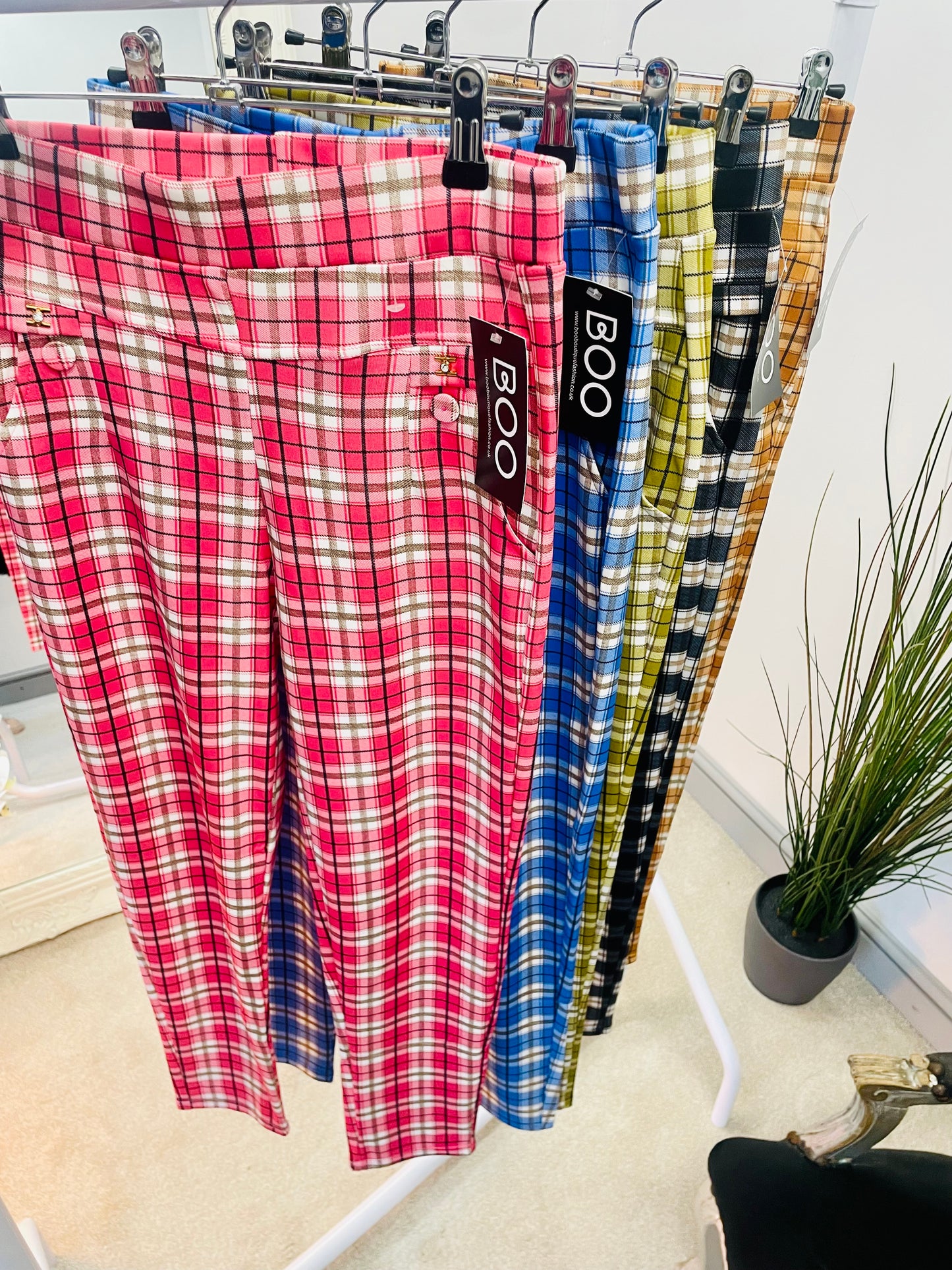 The SALLY check jeggings - 5 colours