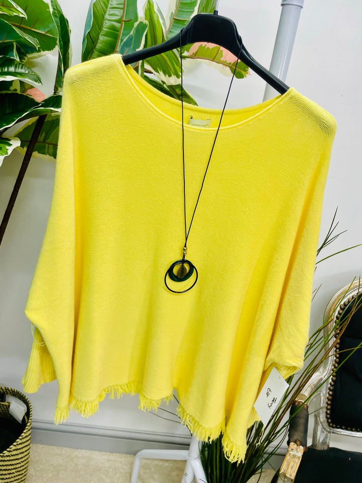 LADIES SOFT KNIT LOOSE FIT JUMPER - 11 COLOURS
