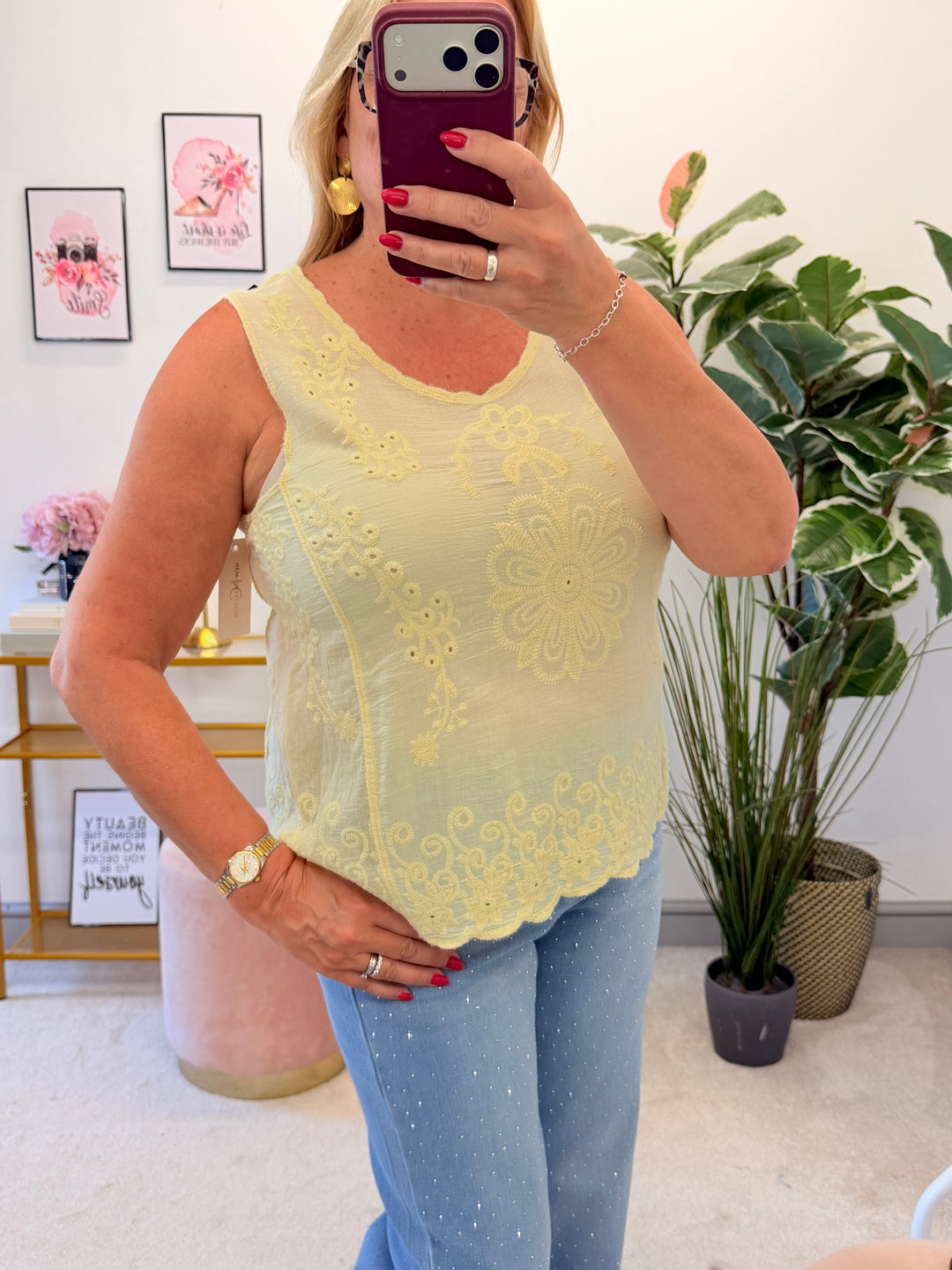 The CANDICE top - 6 colours