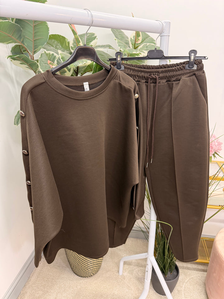 The LOTTIE scuba trouser Co ord suit - 4 colours