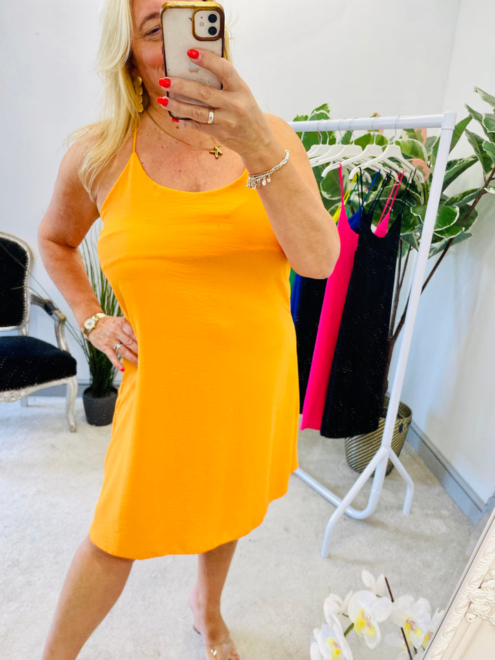 LADIES CASUAL BEACH SUMMER CAMI HOLIDAY DRESS