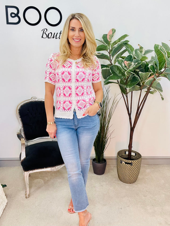 The WOOWOO crochet cardigan - 2 colours