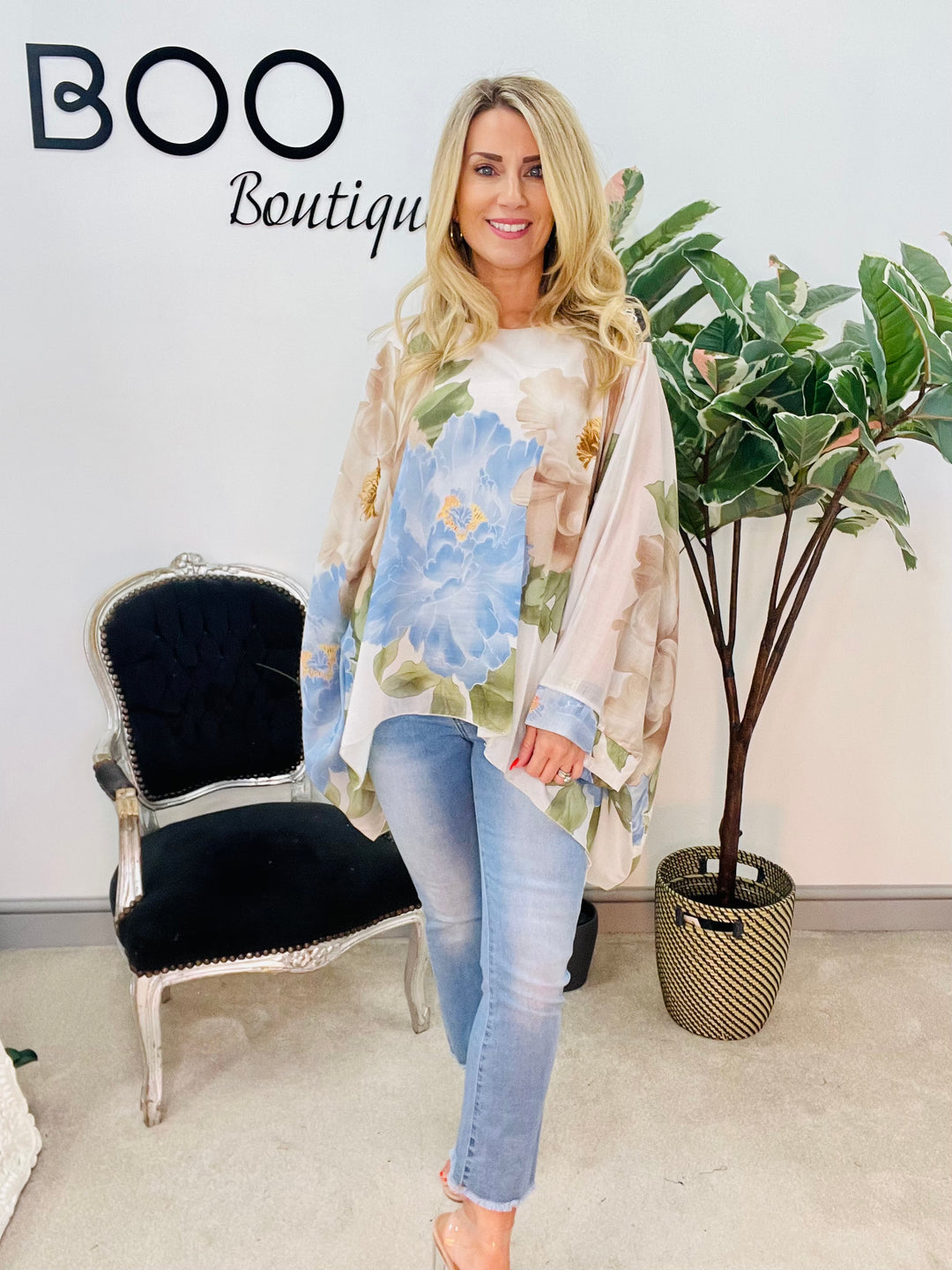 The CADIZ floaty top - 6 colours