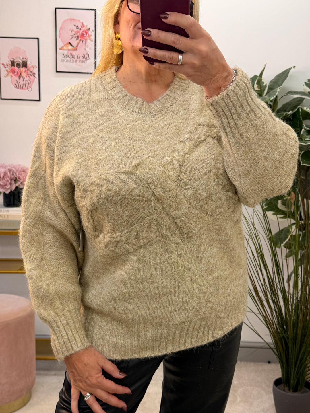 The FLORENCE thick chunky knit jumper - 2 colours
