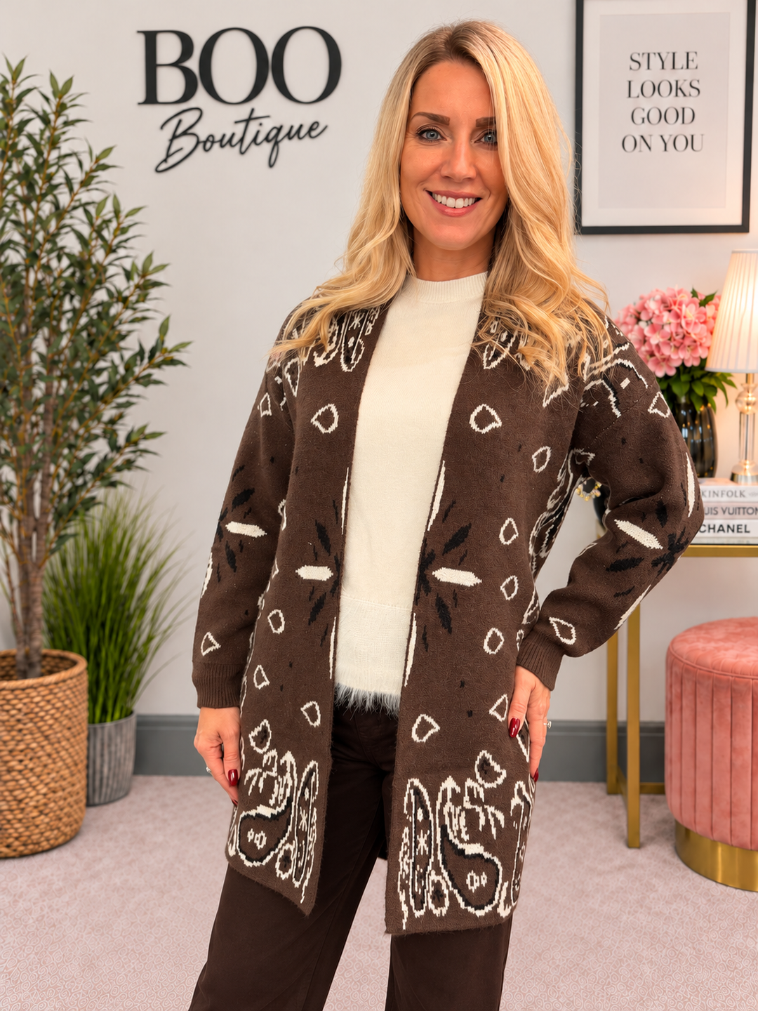 The BONNIE faux fur edged jumper - 5 colours