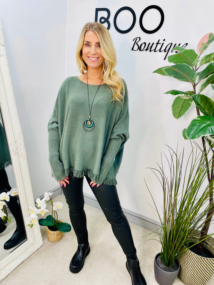 LADIES SOFT KNIT LOOSE FIT JUMPER - 11 COLOURS