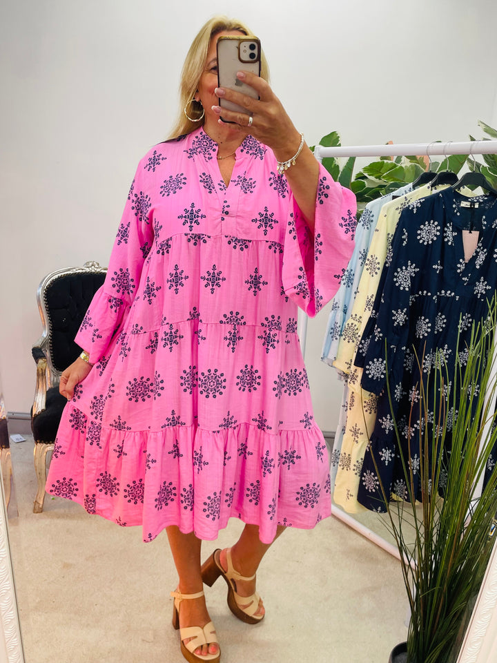 The AMARETTO smock dress - 4 colours