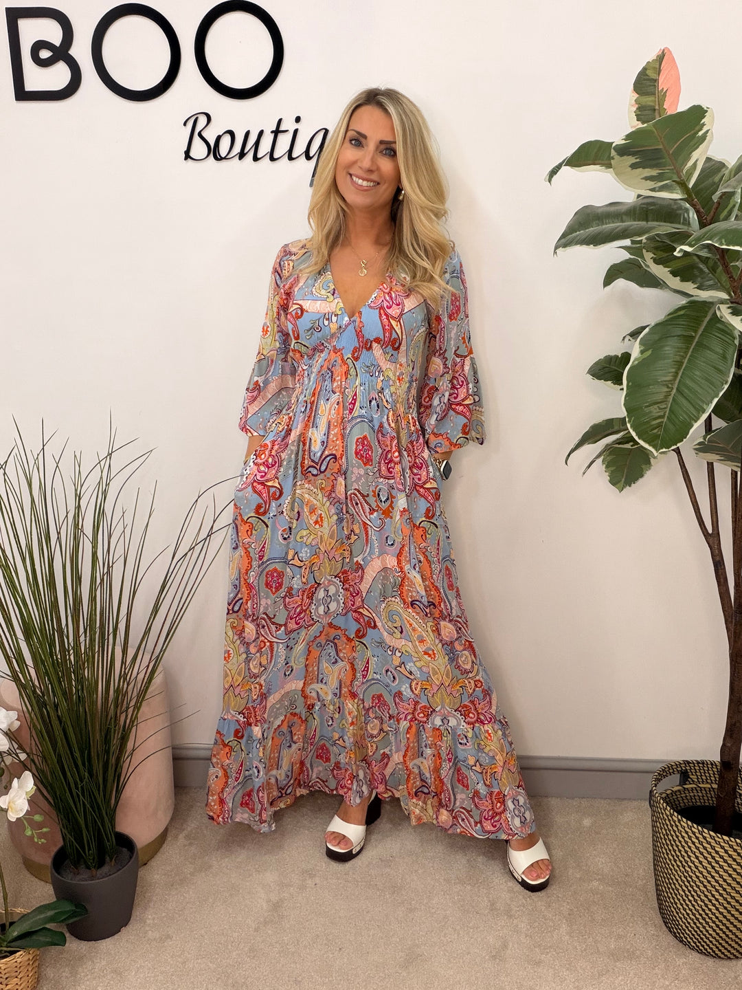 The LYDIA maxi dress