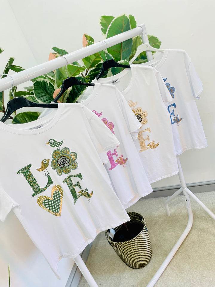 The TINA t shirt - 4 colours