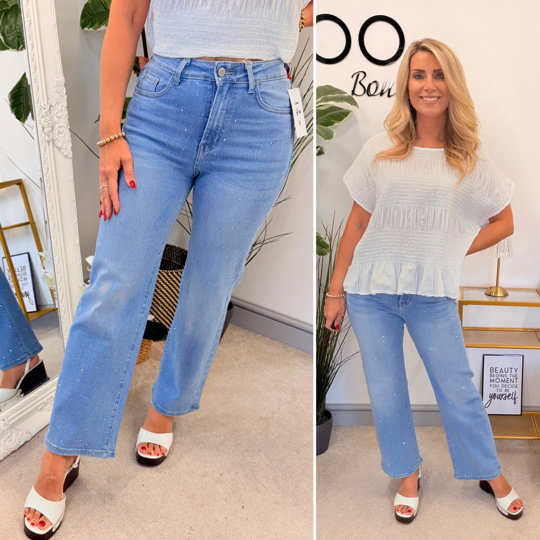 The LOU sparkly jeans - size 6 to 14