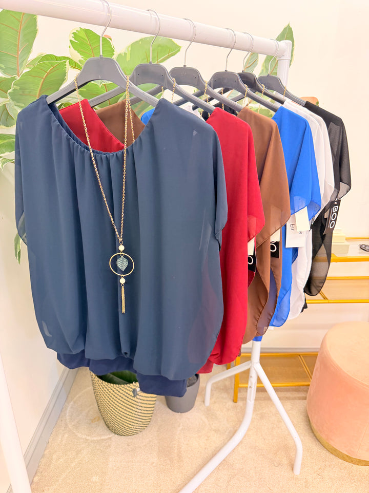 The BILLIE top - 6 colours