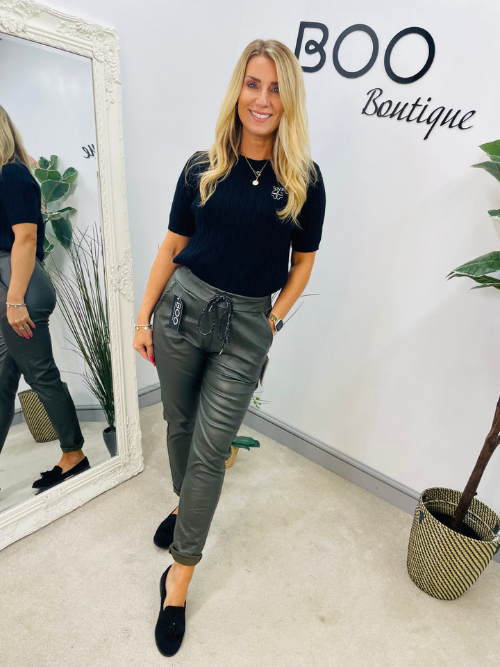 The NINA pu magic trousers - 6 colours
